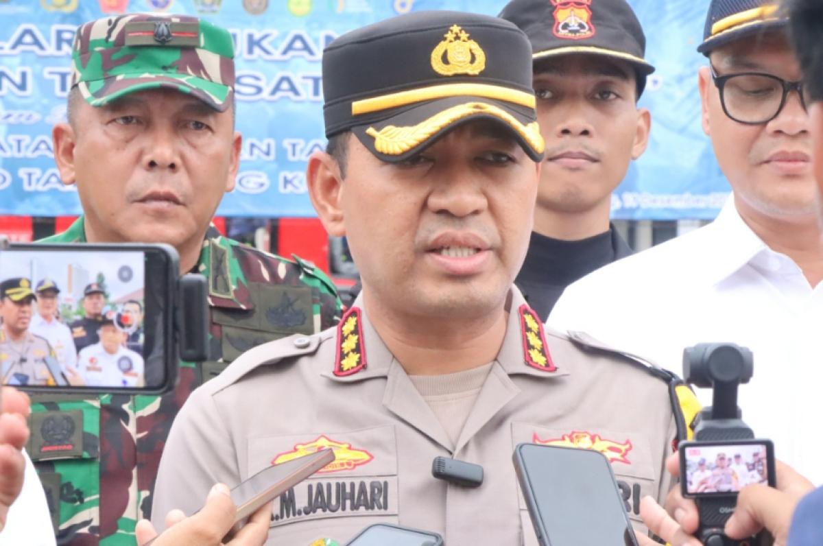 Nataru 2025–2026, Polres Tangerang Kota Siapkan 10 Posko Pengamanan Dump Truk