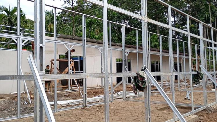 BNPB Maksimalkan Pembangunan Huntara di Kabupaten Agam