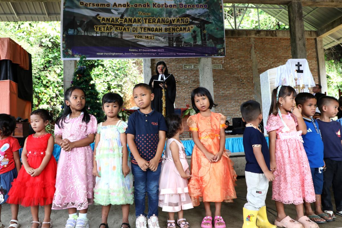 Natal di Tapanuli Utara Serukan Pelestarian Alam