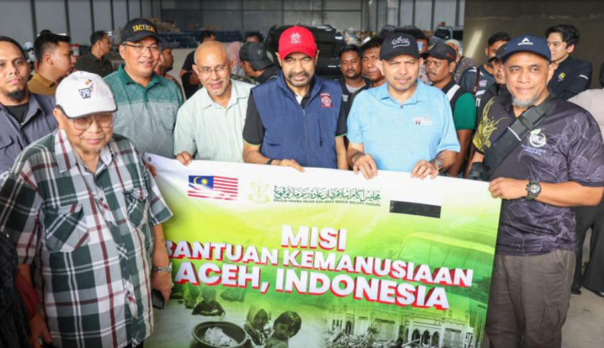 Gubernur Aceh Terima Bantuan Kemanusiaan dari Masyarakat Malaysia