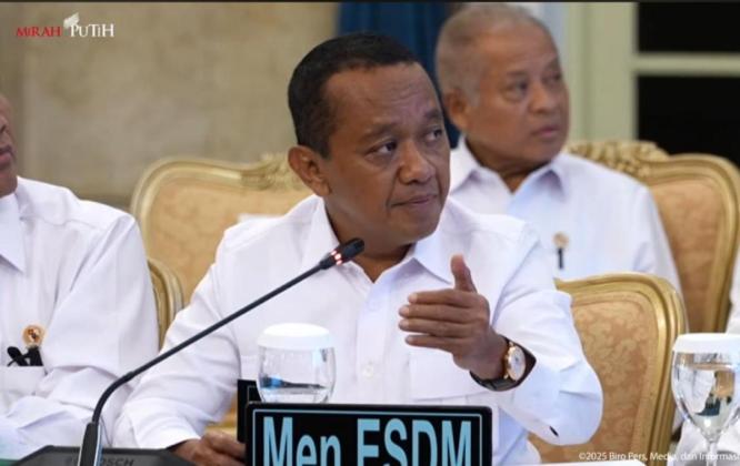 Bahlil Klaim Lifting Migas 2025 Capai Target APBN
