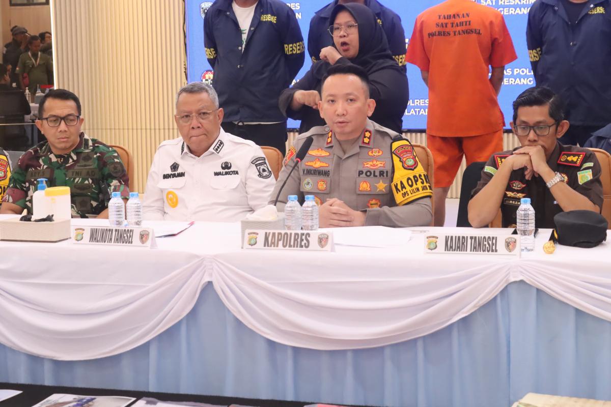 Polres Tangsel Tetapkan Dua Tersangka Kasus Ledakan di Pondok Aren 
