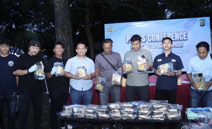 Gila! Polres Jakpus Bongkar Skandal Sabu 50 Kg, Modus Paket 'Durian China' Gagal Total