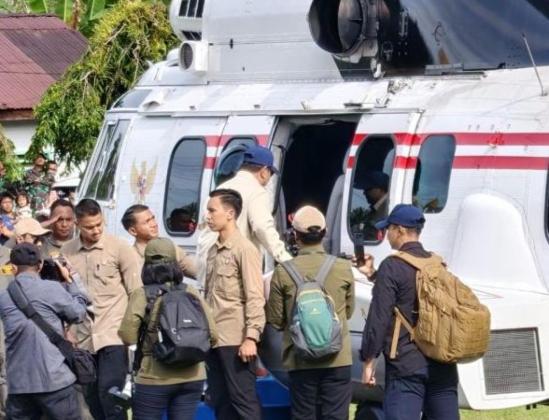 Prabowo ke Aceh Tamiang Tinjau Pembangunan Hunian Dibangun Danantara