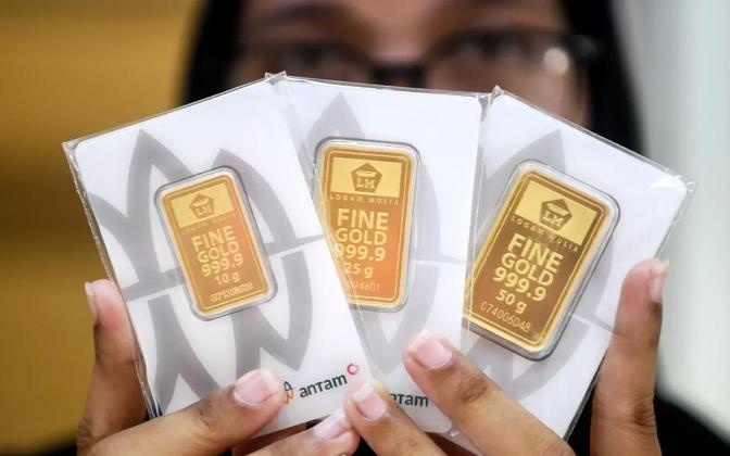 Harga Emas Antam Naik Tipis, Sentuh Rp2,5 Juta per Gram di Awal Tahun