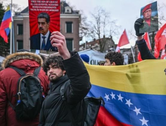 Ratusan Orang di Madrid Turun Jalan Unjuk Rasa Protes Penangkapan Presiden Venezuela oleh AS