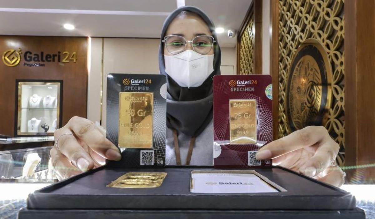 Harga Emas Pegadaian Hari Ini Melejit! Galeri24 & UBS Kompak Naik Tajam