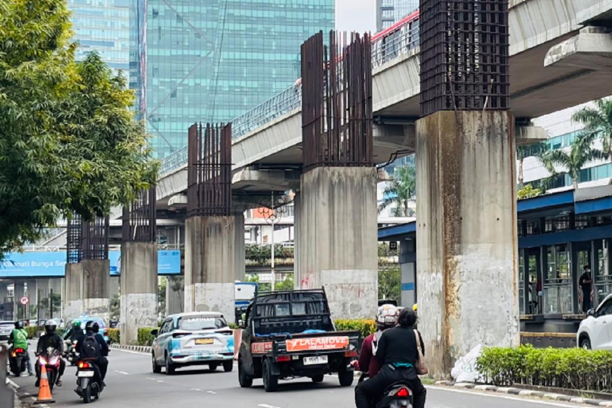 Bongkar Tiang Monorel Rasuna Said, Pemprov DKI Siapkan Rp100 Miliar