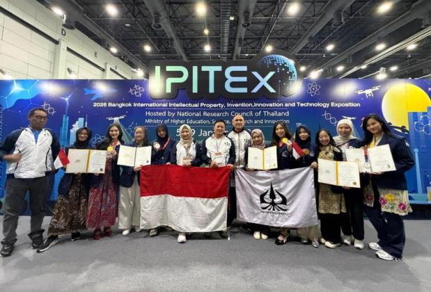 Tim IoT Universitas Trisakti Borong 3 Emas di Ajang Inovasi Internasional Thailand