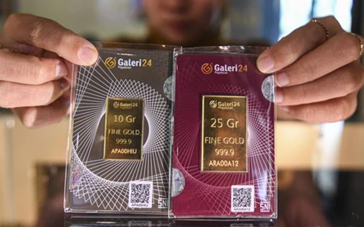 Harga Emas Pegadaian Hari Ini Stabil, Galeri24 & UBS Kompak Tak Bergerak