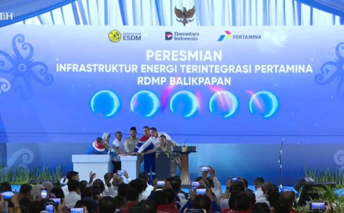Prabowo Resmikan RDMP Balikpapan, Kilang Terbesar Indonesia Resmi Beroperasi