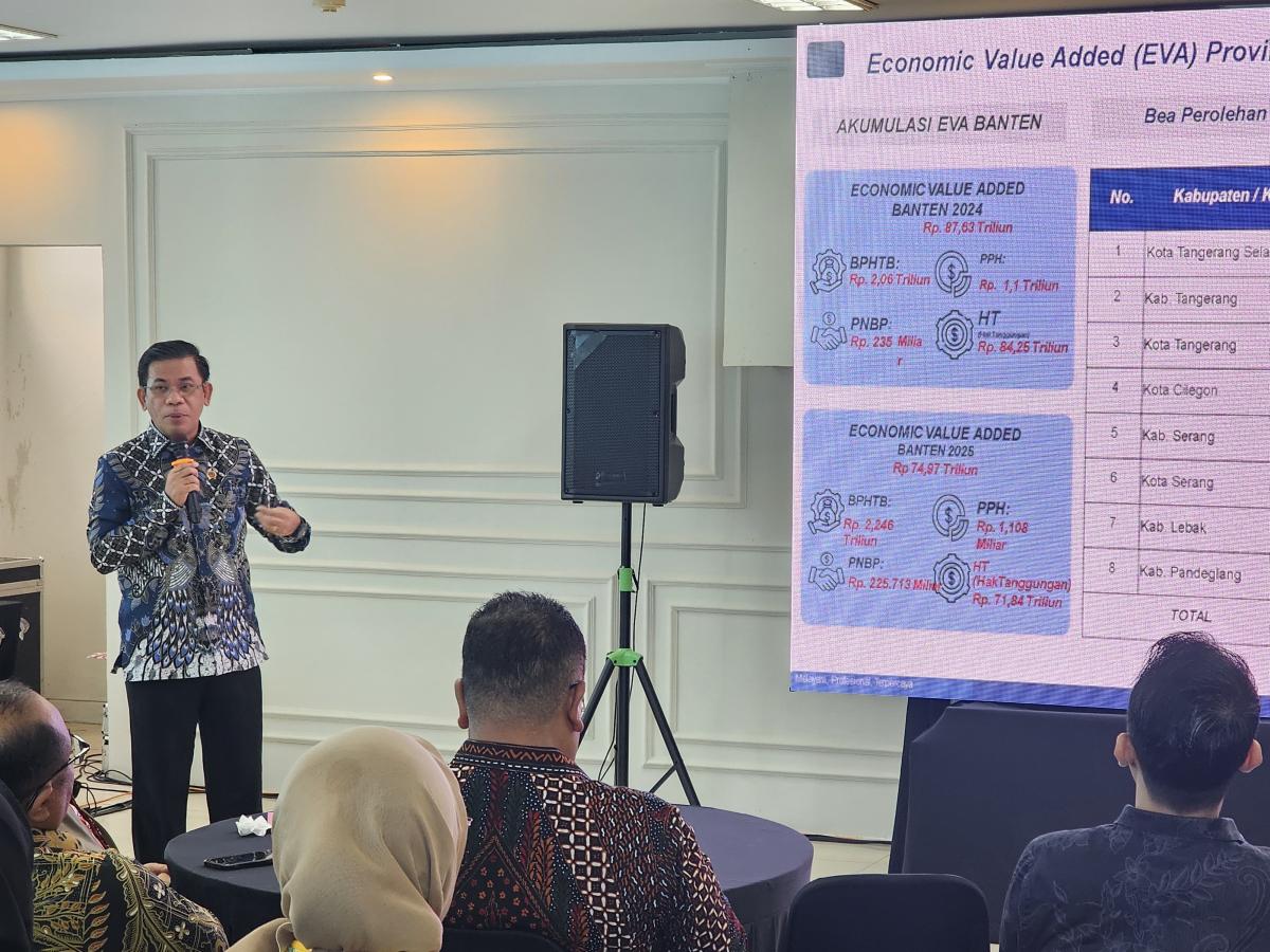 Kinerja BPN Provinsi Banten 2025 Dorong Nilai Ekonomi Rp87,3 Triliun