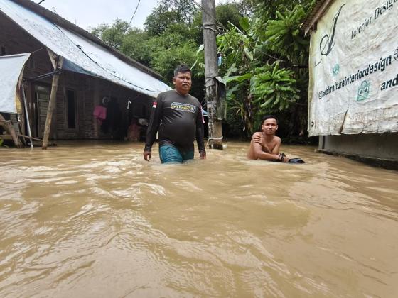 Puluhan Rumah di Tigaraksa Tangerang Terendam Banjir Akibat Sungai Cimanceuri Meluap