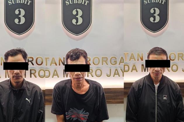Ribuan Ekstasi dan Sabu Siap Masuk Jakarta, 3 Orang Ditangkap