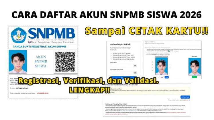 Banyak yang Bingung! Latar Pasfoto SNPMB 2026 Merah atau Biru? Ini Ketentuan Lengkap Upload Foto agar Akun Tidak Bermasalah