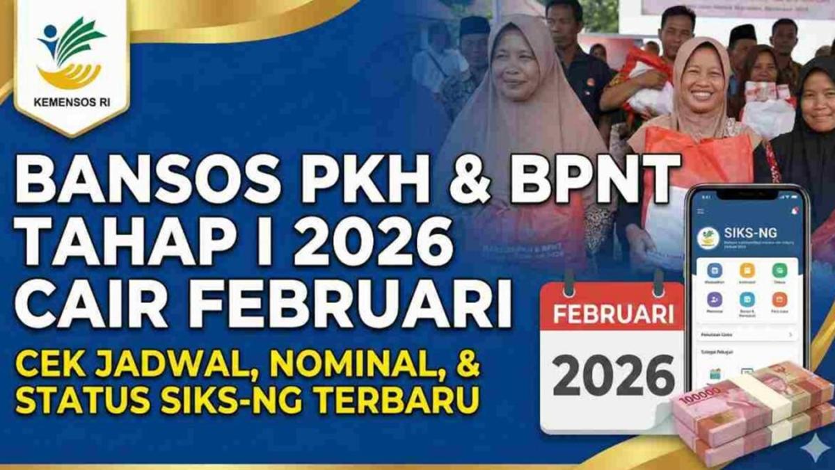 ALHAMDULILLAH! PKH & Bansos Sembako CAIR Februari 2026