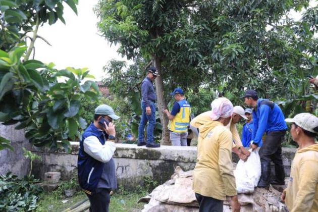 Ratusan Kisdam Dipasang di Tangerang Waspadai Banjir Susulan 