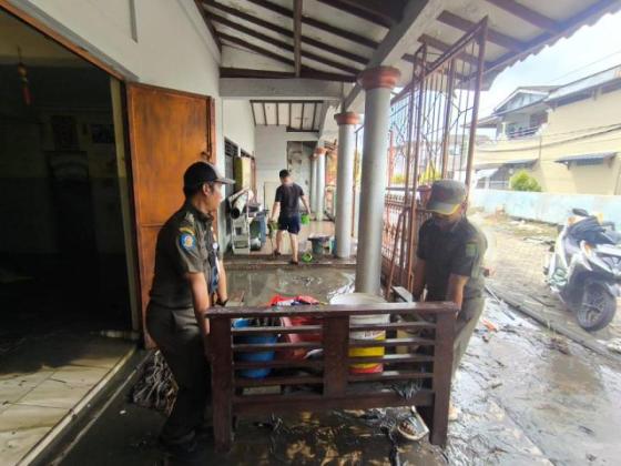 Banjir di Kota Tangerang Dilaporkan Surut Total 