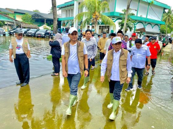 Kemenag Banten Tinjau Ponpes Terdampak Banjir di Tangerang 