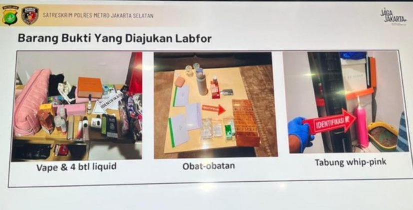 Tabung 'Gas Tertawa' Ditemukan di Apartemen Lula Lahfah, Polisi Selidiki Asal-usulnya