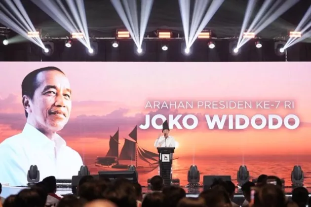 Jokowi Turun Gunung! Beri Motivasi Kader di Rakernas Pertama PSI