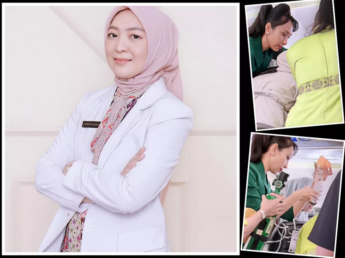Profil dr. Ika: Dokter Cantik PENYELAMAT BALITA KEJANG di Pesawat Citilink Jakarta-Bengkulu