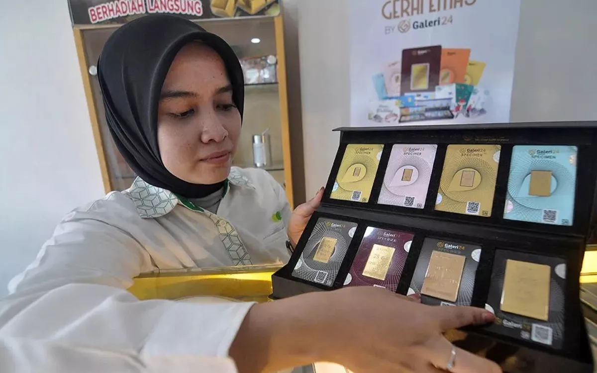 Harga Emas Galeri24 dan UBS Hari Ini: Stagnan di Level Rp2,9 Jutaan per Gram