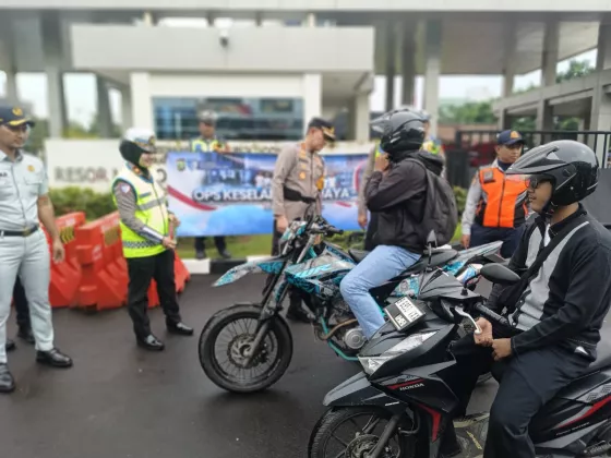 Polisi Utamakan Teguran di Operasi Keselamatan Jaya 2026 Kota Tangerang