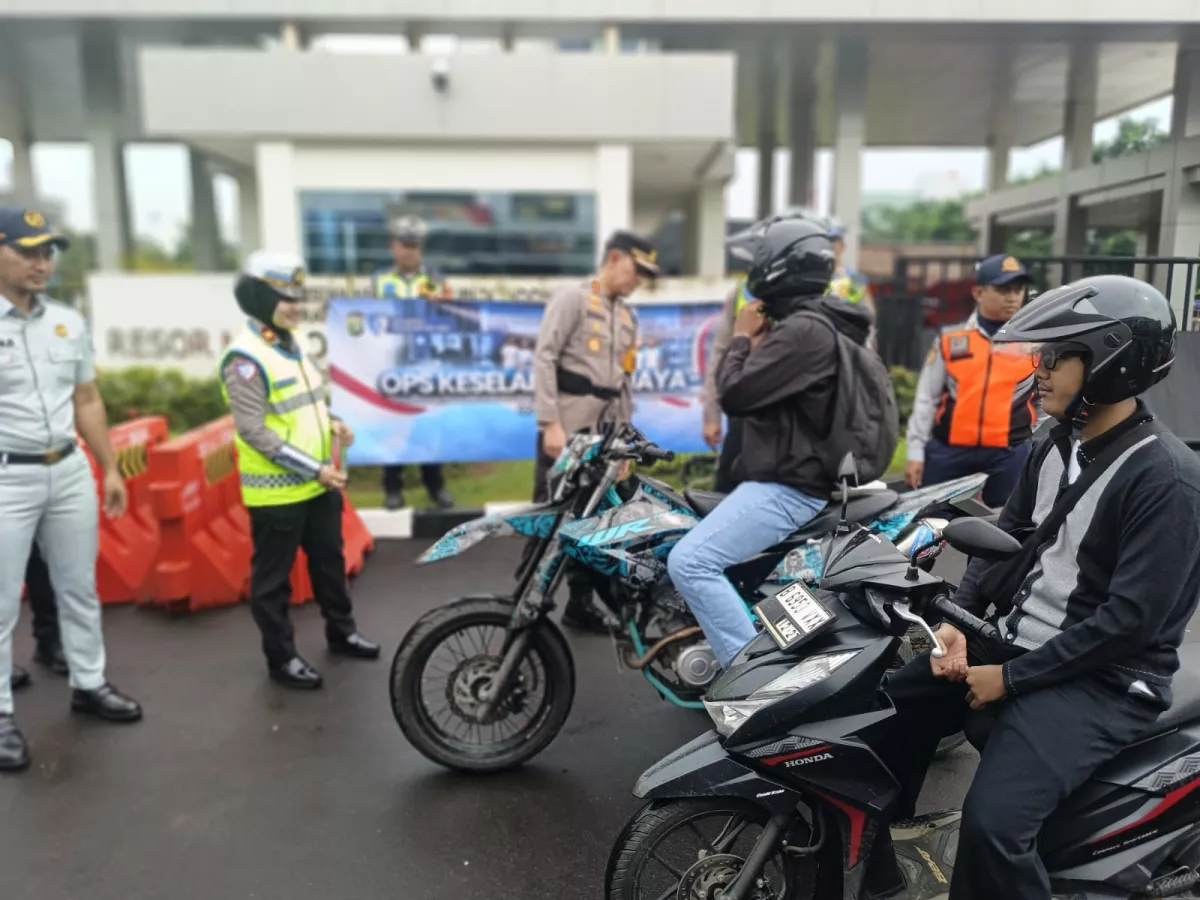 Polisi Utamakan Teguran di Operasi Keselamatan Jaya 2026 Kota Tangerang