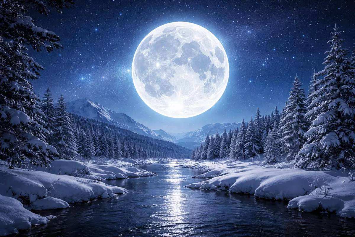 Snow Moon 2 Februari 2026: Fenomena Bulan Purnama Terang yang Hiasi Langit Malam 