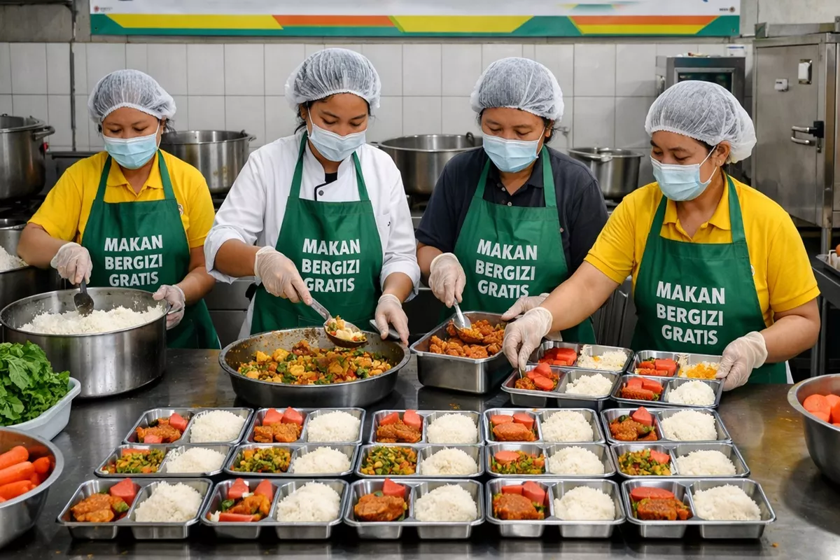 Alasan Ratusan Dapur Program Makan Bergizi Gratis di Sumatra Ditutup