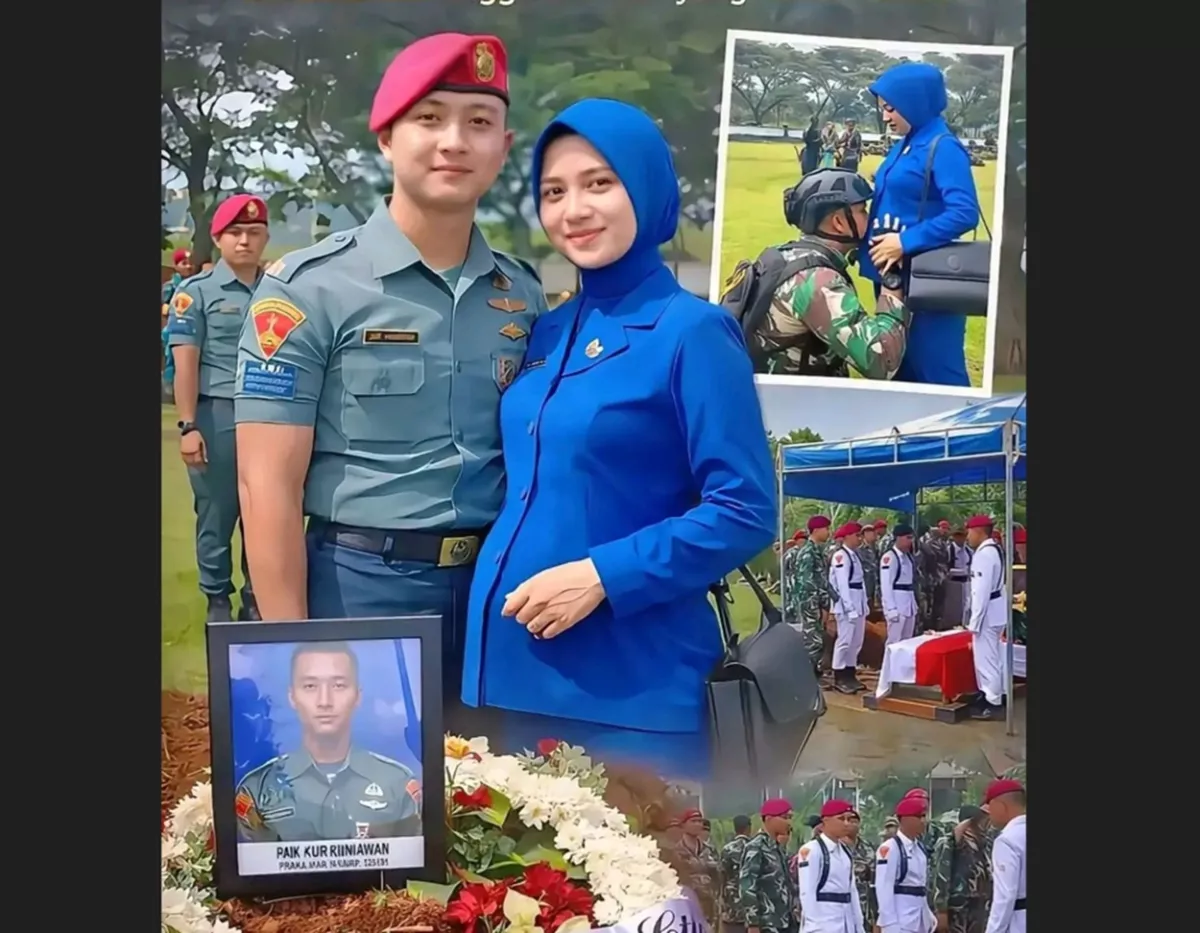 CIUMAN TERAKHIR! Cinta Prajurit Marinir Gugur di Cisarua: Tinggalkan Istri HAMIL 7 BULAN 