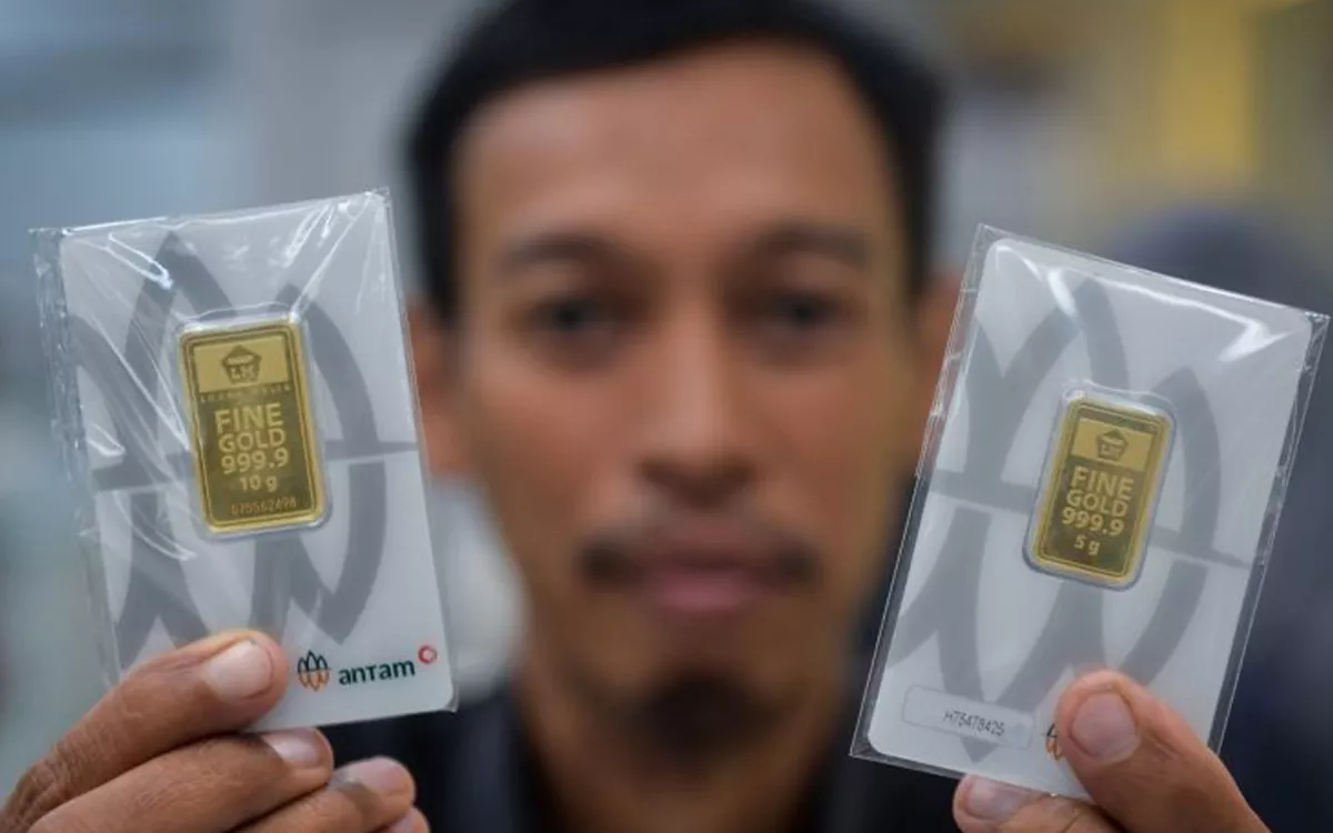 Harga Emas Antam Anjlok Tajam Hari Ini, Turun Rp183.000 per Gram!