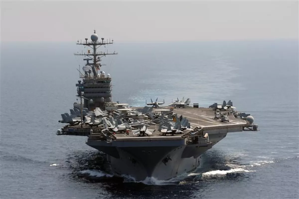 Jet Tempur AS Tembak Jatuh Drone Iran yang Dekati Kapal Induk USS Abraham Lincoln