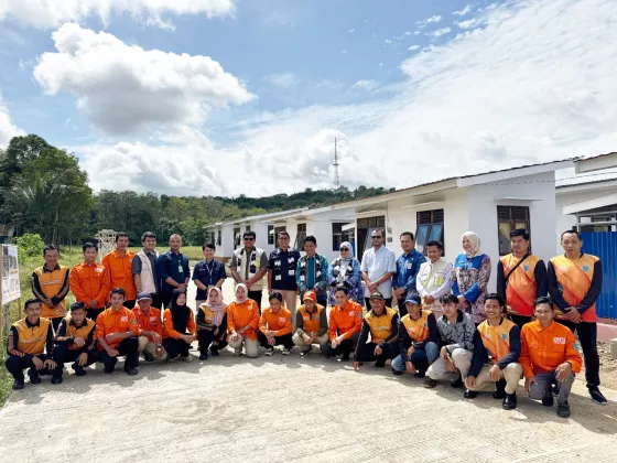 Kolaborasi SMF, Kementerian PKP, dan Pemkab HSS Realisasikan Bantuan Pilot Project RITK di Kalsel
