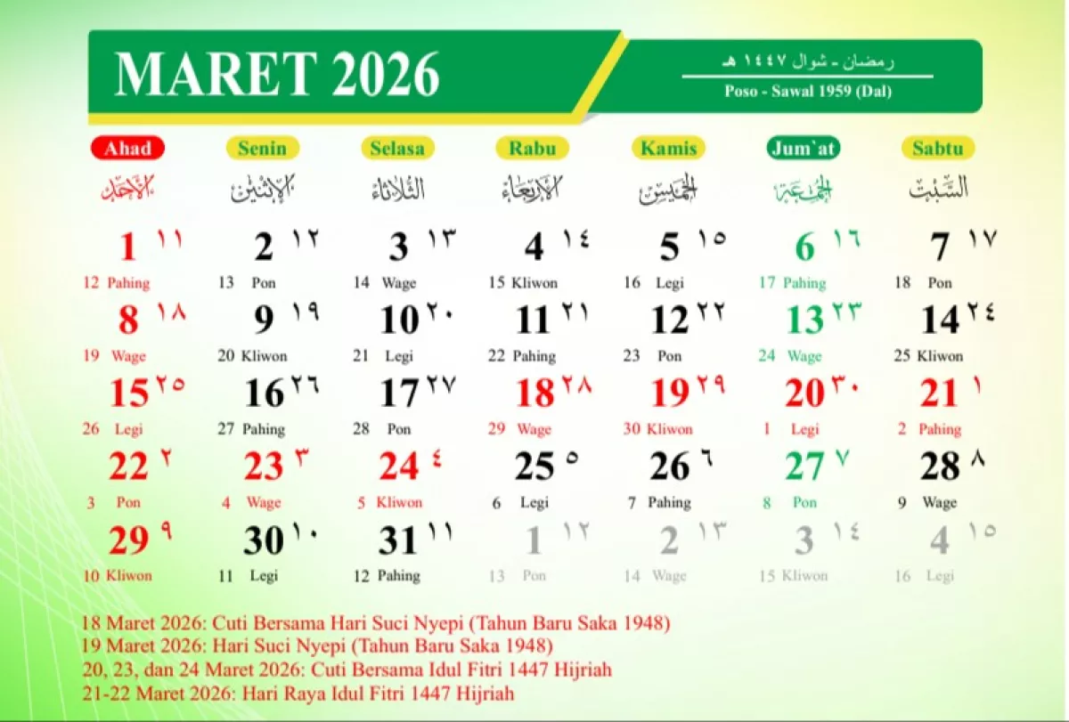 Pemerintah Terapkan WFA Pada Maret 2026, Ini Jadwal Lengkapnya