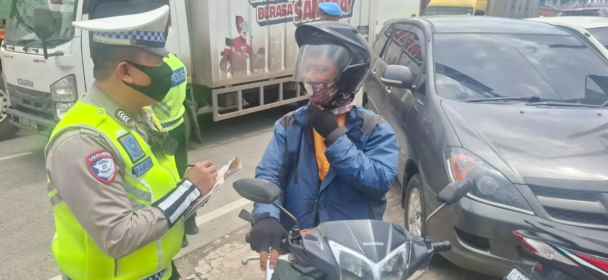 Hari Kelima Operasi Keselamatan Maung Polresta Tangerang, 225 Pengendara Terjaring