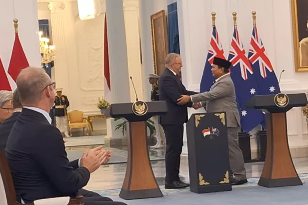 Prabowo Tegaskan Australia Sahabat Sejati RI, Traktat Keamanan Indo-Pasifik Resmi Diperkuat