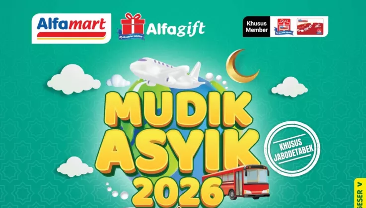 Alfamart Gelar Mudik Asyik 2026: Simak Cara Dapat Tiket Bus dan Pesawat Gratis!