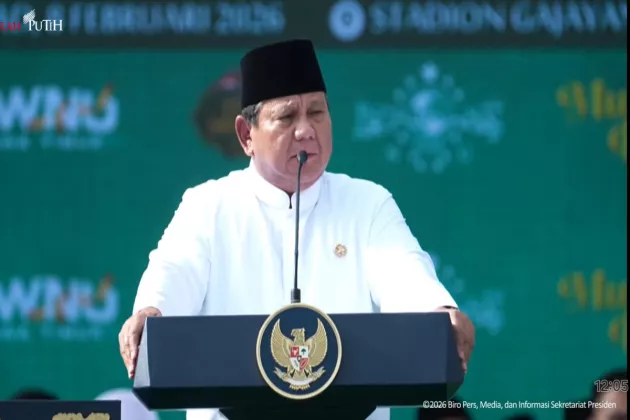 Di Tengah NU, Prabowo Mengaku Makin Berani Bela Rakyat