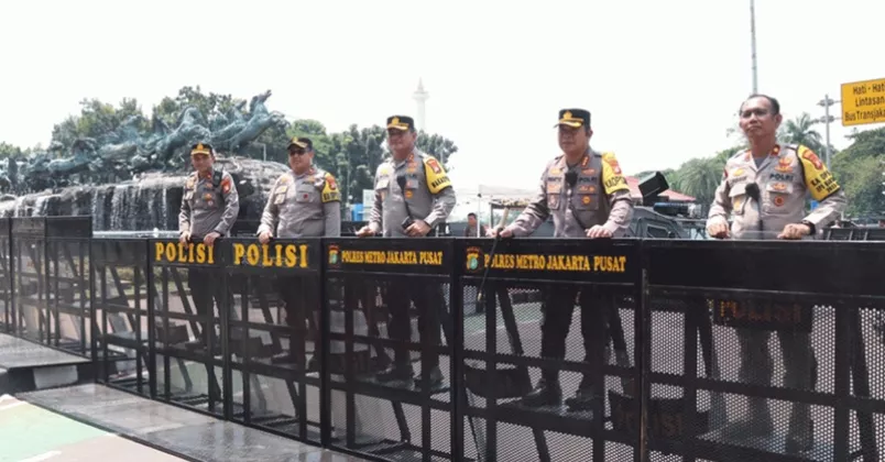 Laga Persija vs Arema FC di GBK Dikawal 2.505 Personel Gabungan
