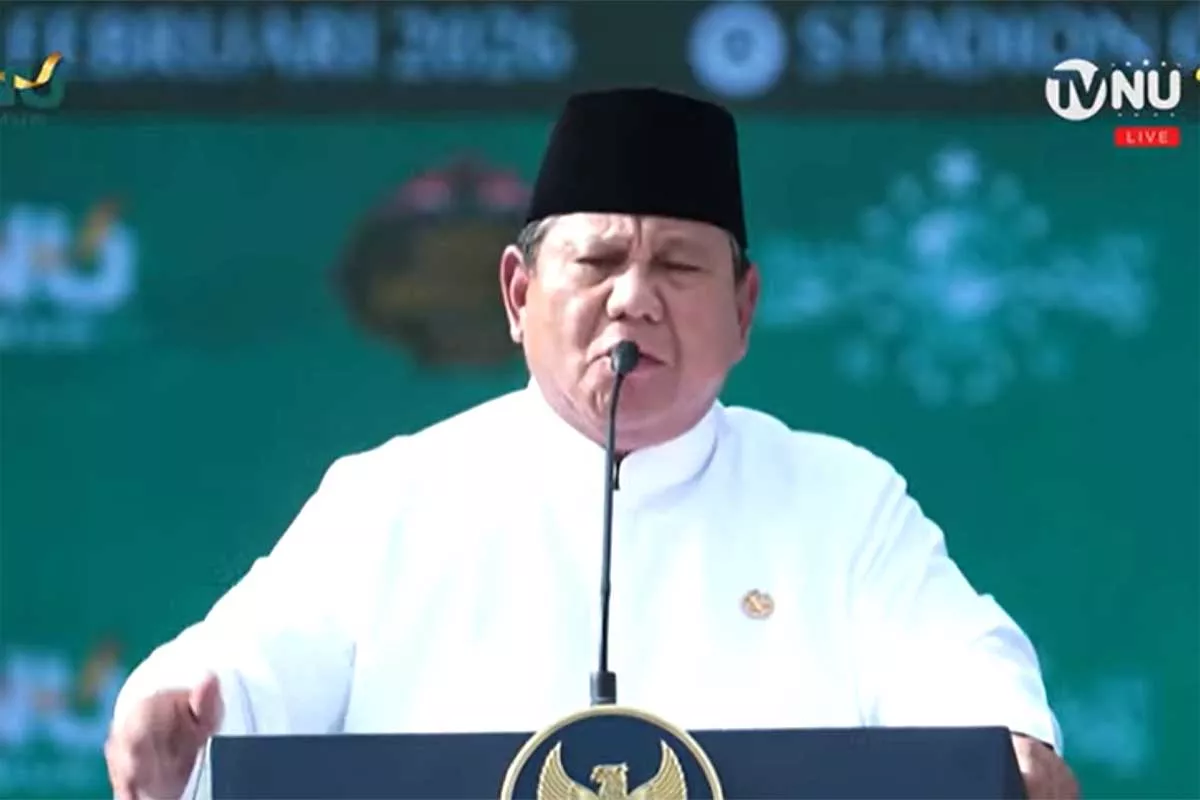 Ngaku Rasakan Kesejukan Batin di Tengah NU, Prabowo: Saya Jadi Lebih Berani Bela Rakyat!