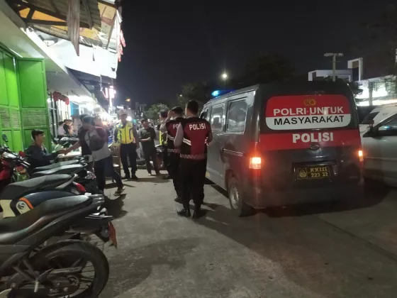 Polresta Tangerang Gelar Patroli Skala Besar di Kawasan Cikupa