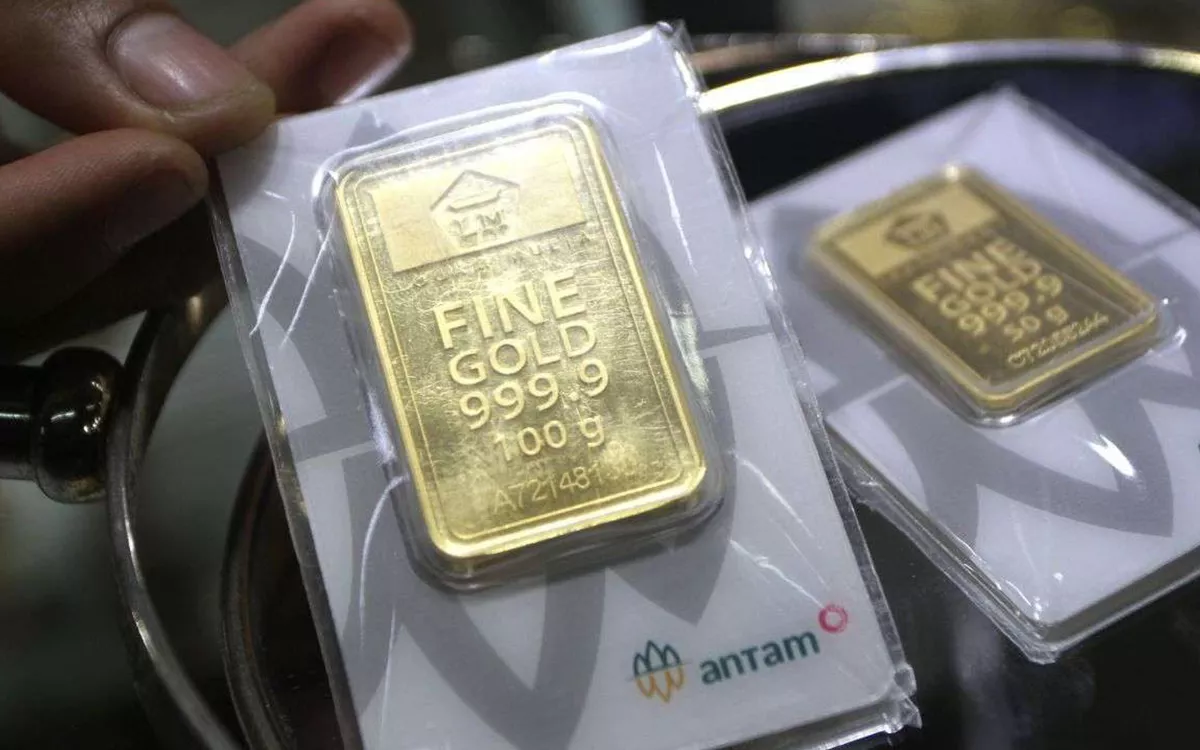 Harga Emas Antam Hari Ini Naik Rp20.000! Tembus Rp2,94 Juta per Gram