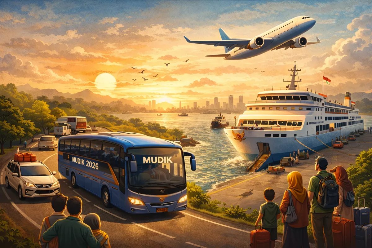 Kemenhub Siapkan Puluhan Ribu Tiket Mudik Gratis Lebaran 2026 & Diskon Tiket 30%, Catat Daftarnya