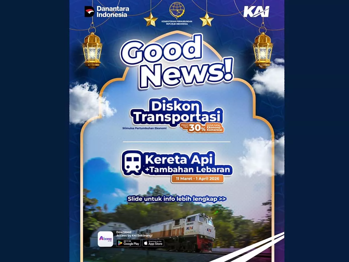 Buruan Pesan! KAI Tebar Diskon Tiket Kereta Ekonomi 30 Persen, Cek Jadwal dan Syaratnya di Sini