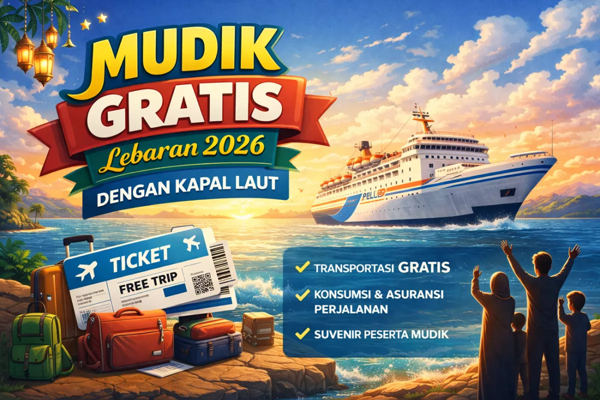 Rute Mudik Gratis Lebaran 2026 dengan Kapal Laut PELNI dan ASDP: Simak Syarat dan Cara Daftarnya