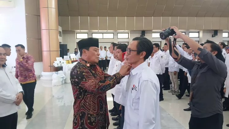 Lantik 464 Pengurus Baru, PMI Kabupaten Tangerang Kirim Bantuan Lanjutan ke Sumatera