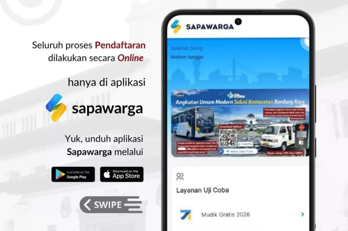 GRATIS! Ini Link & Cara Daftar Mudik Pemprov Jabar 2026