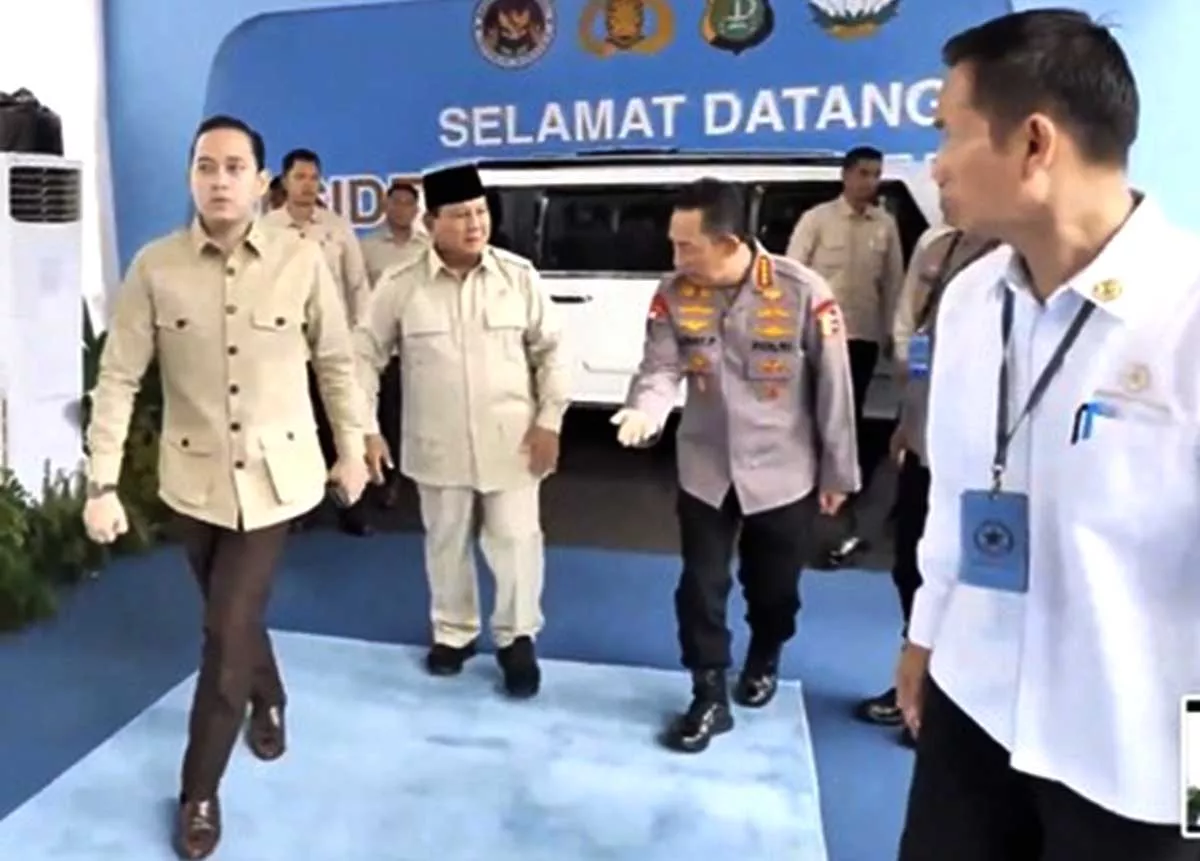 Tiba di Palmerah, Presiden Prabowo Langsung Sidak Dapur Gizi SPPG Polri dan Gudang Pangan
